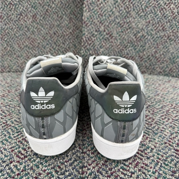 Adidas Superstar Xeno 2015 Men’s Size 14 Shoes Silver Reflective Sneakers - Picture 4 of 9